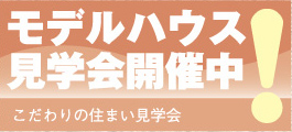 モデルハウス見学会開催中